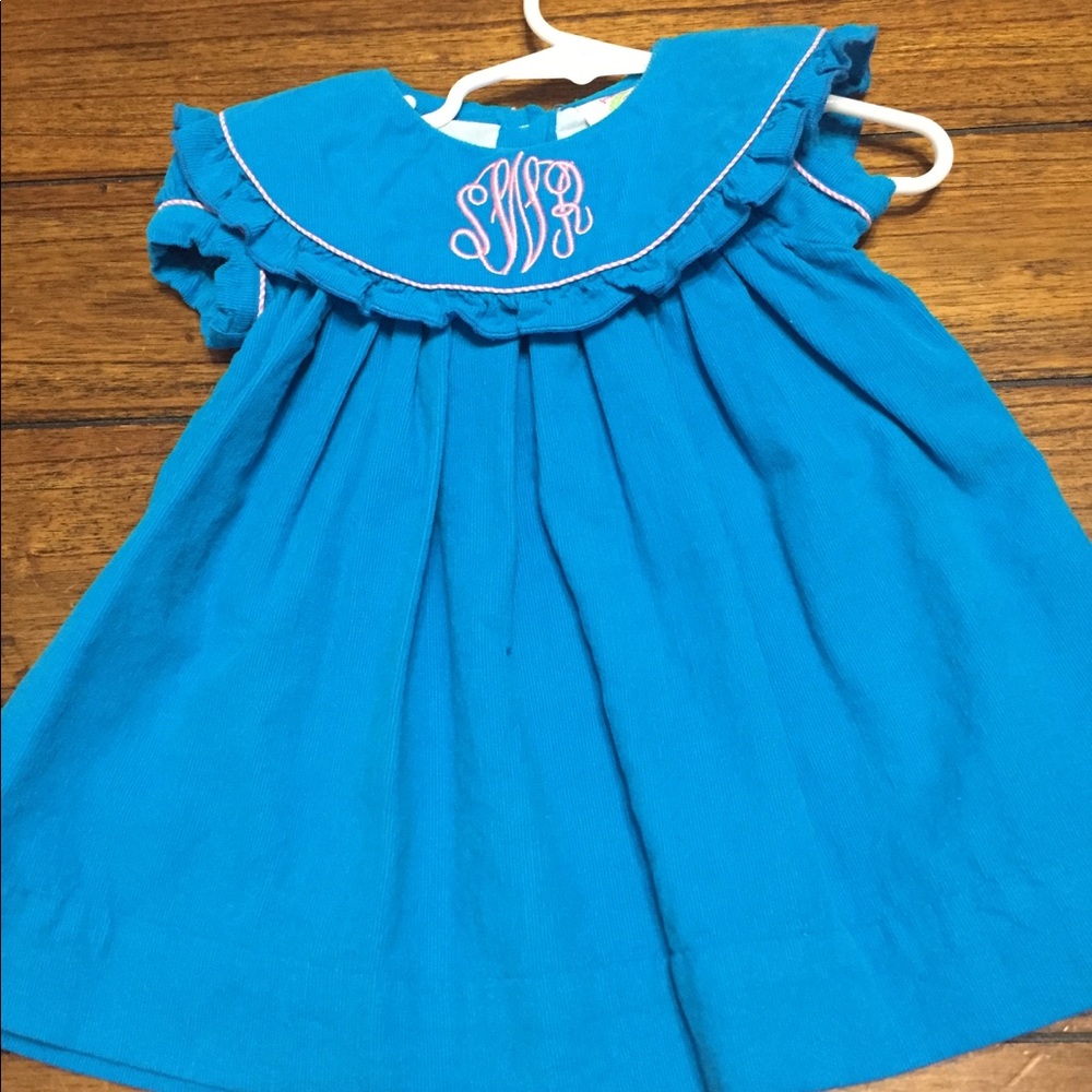 Dress with monogram ‘sWr’